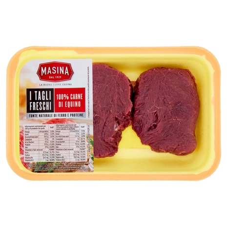 Masina I Tagli Freschi Filetto Equino 0,250 kg