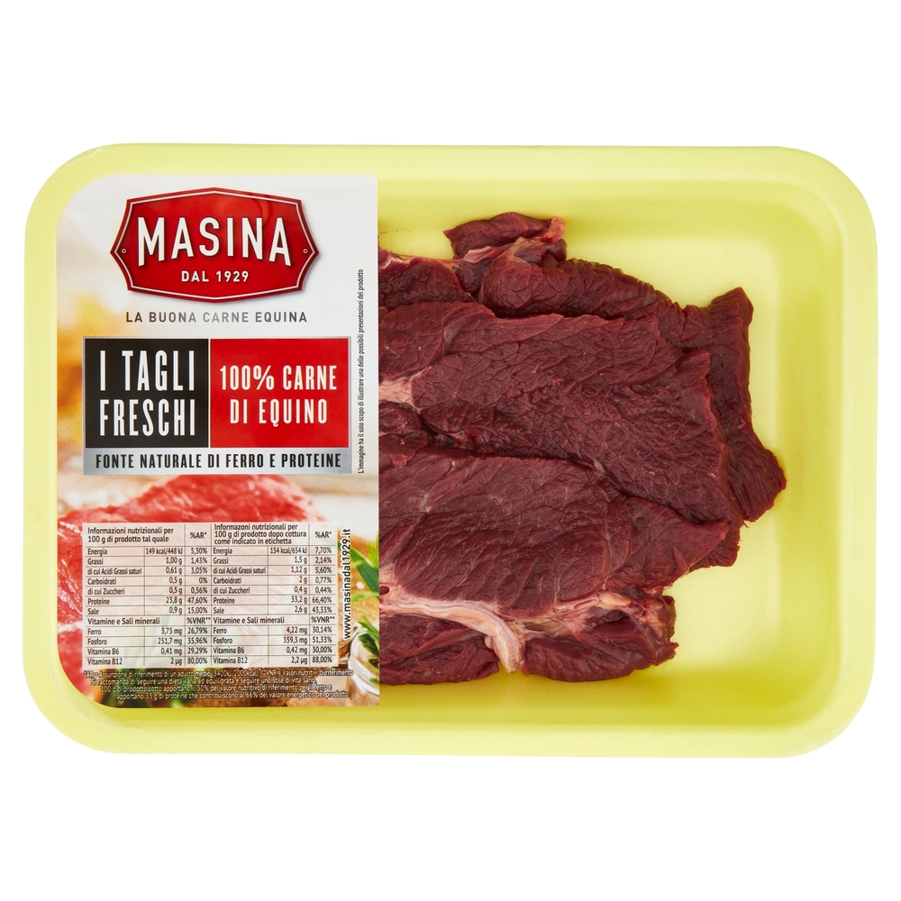 Masina I Tagli Freschi Reale Equino 0,320 kg