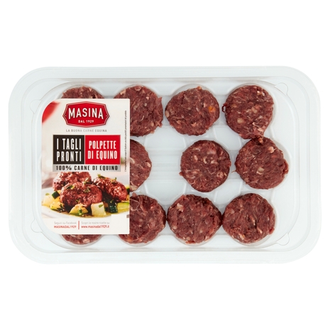 Masina I Tagli Pronti Polpette di Equino 0,200 kg