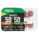 Fileni Polpette 50% Mix con carne 50% Mix vegetale 0,240 kg