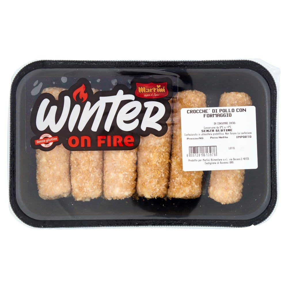 Martini Winter on Fire Crocché di Pollo con Formaggio 0,360 kg