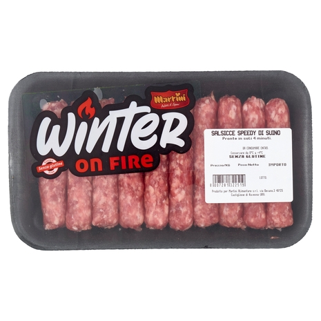 Martini Winter on Fire Salsicce Speedy di Suino 0,250 kg