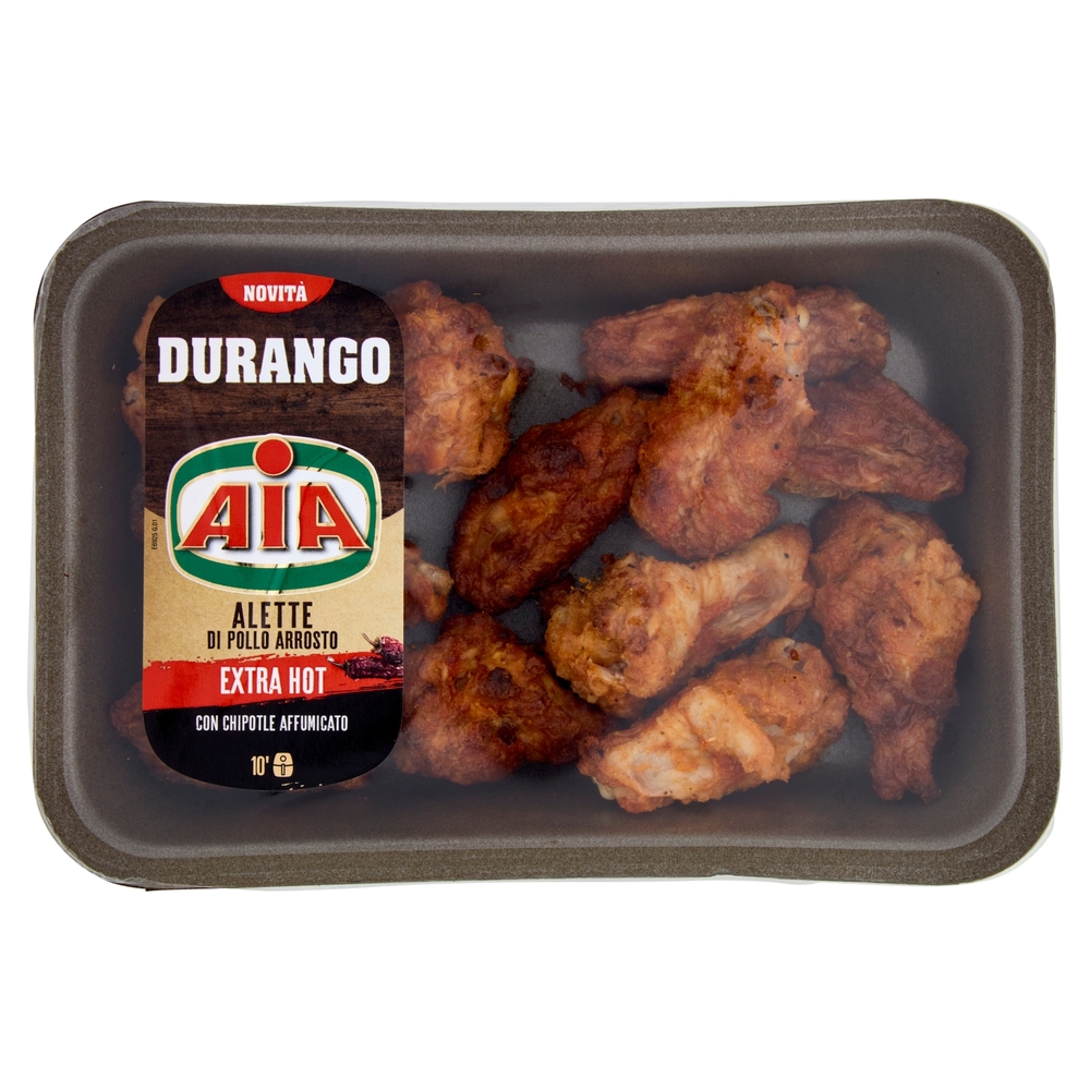 Aia Durango Extra Hot Alette di Pollo Arrosto 0,400 kg