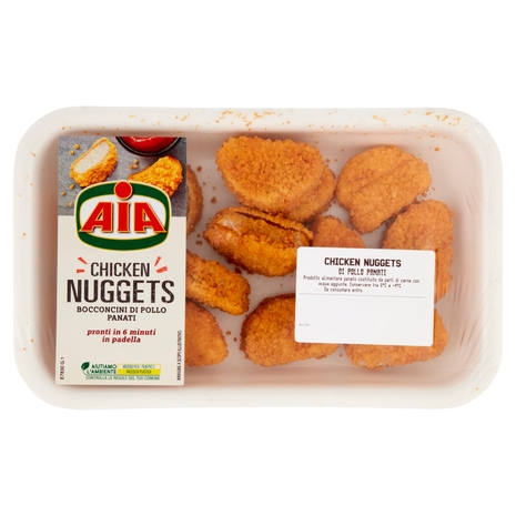 Chicken Nuggets Bocconcini di Pollo Panati, 230 g