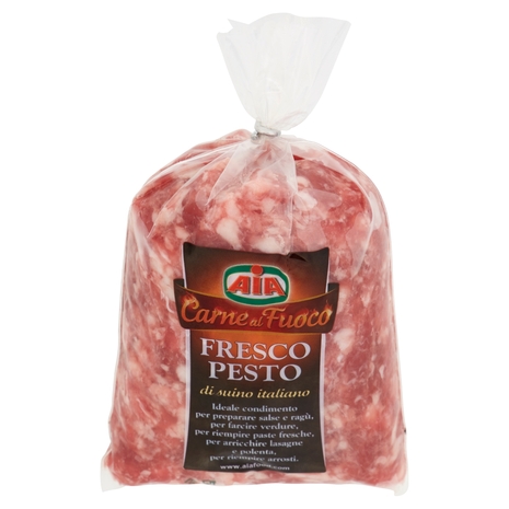 Aia Carne al Fuoco Fresco Pesto di suino italiano 0,300 kg