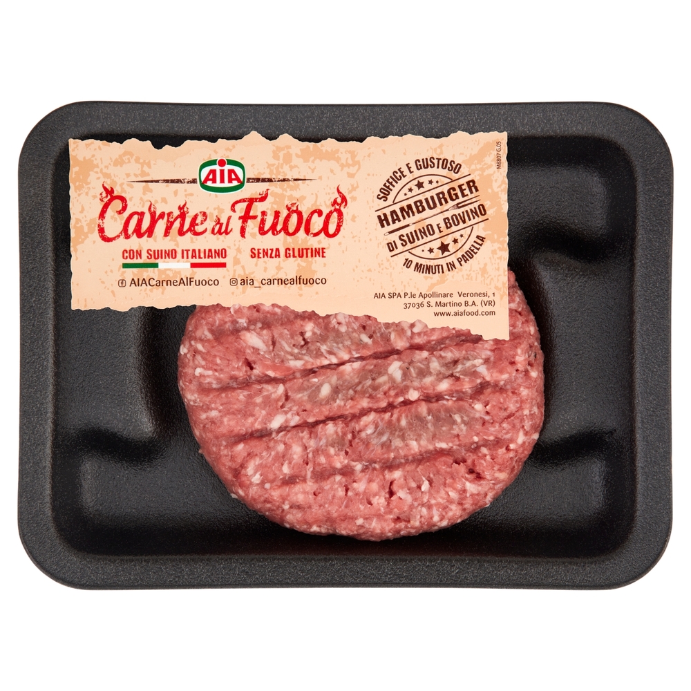 Hamburger di Suino e Bovino, 150 g