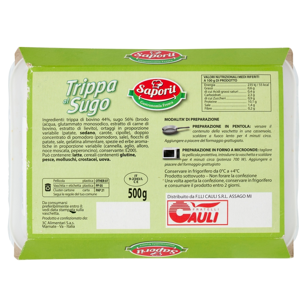 Saporit Trippa al Sugo 500 g