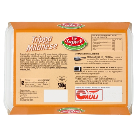 Saporit Trippa alla Milanese 500 g
