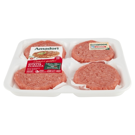 Hamburger Famiglia, 410 g, 4 Pezzi