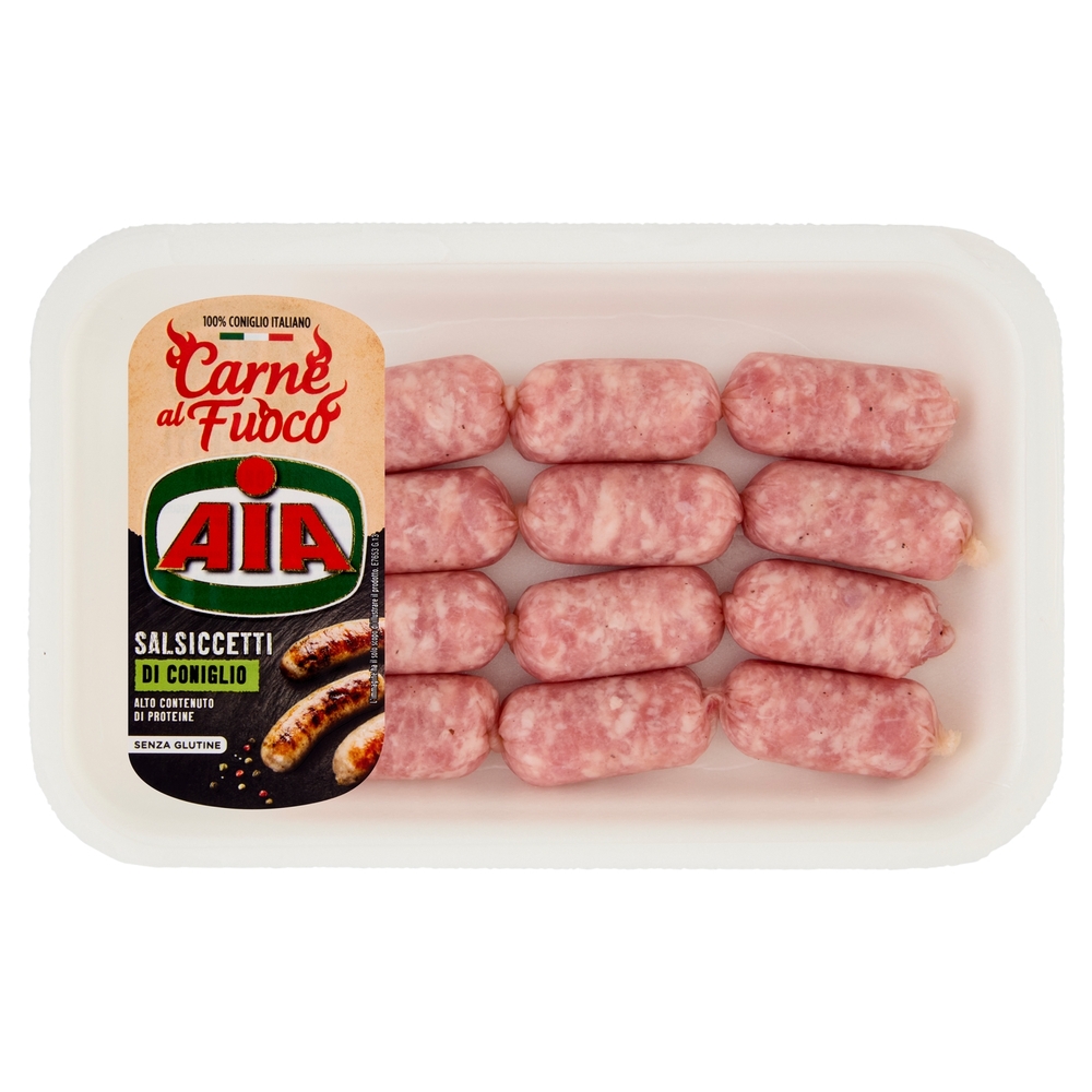 Aia Carne al Fuoco Salsiccetti di Coniglio 0,225 kg