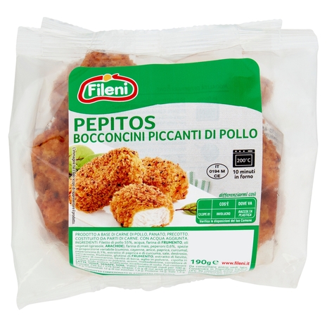 Bocconcini Piccanti di Pollo, 190 g