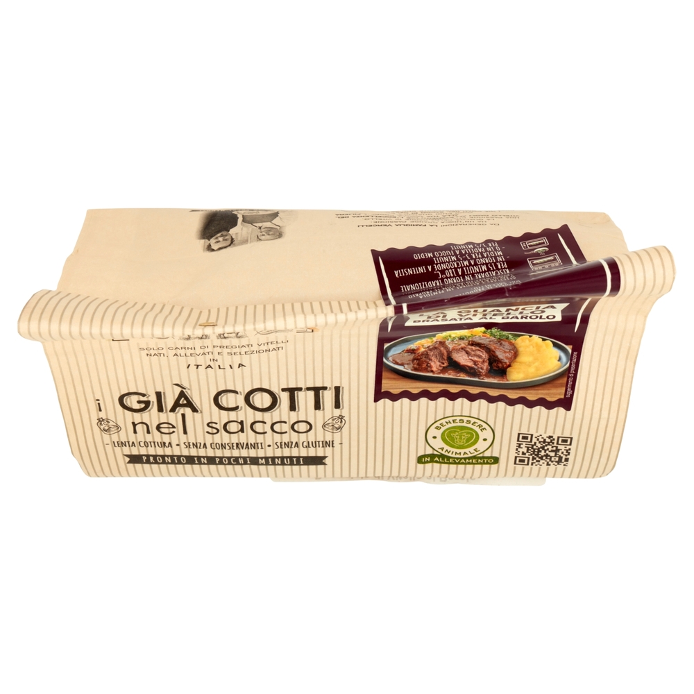 Guancia di Vitello Cotto e Sottovuoto, 280 g