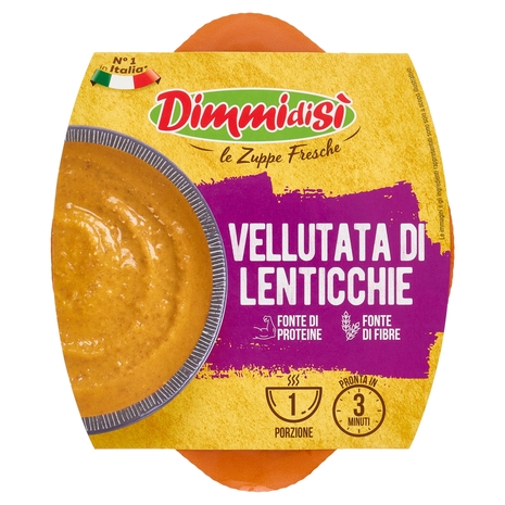 DimmidiSì le Zuppe Fresche Vellutata di Lenticchie 350 g