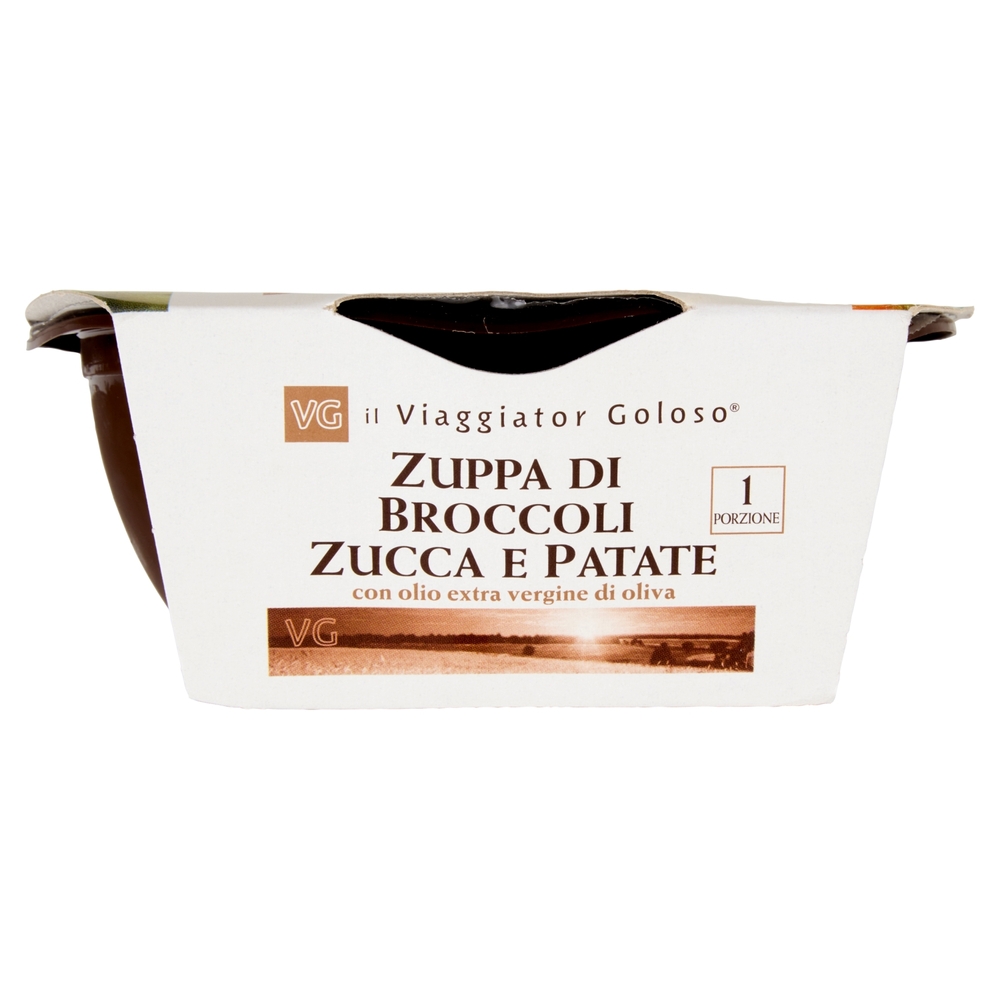 Zuppa di Broccoli, Zucca e Patate Il Viaggiator Goloso