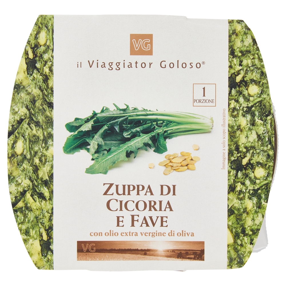 Zuppa di Cicorie e Fave Il Viaggiator Goloso