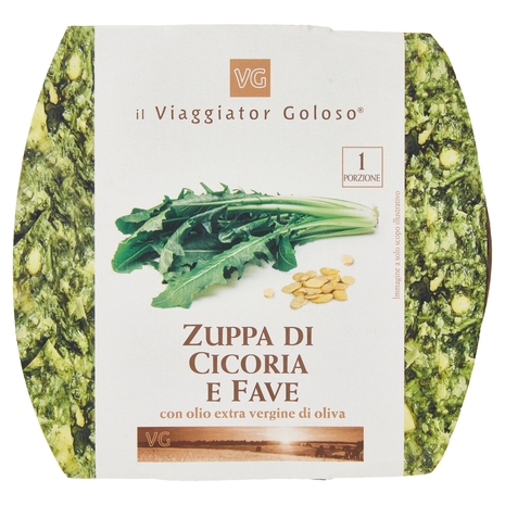 Zuppa di Cicorie e Fave Il Viaggiator Goloso
