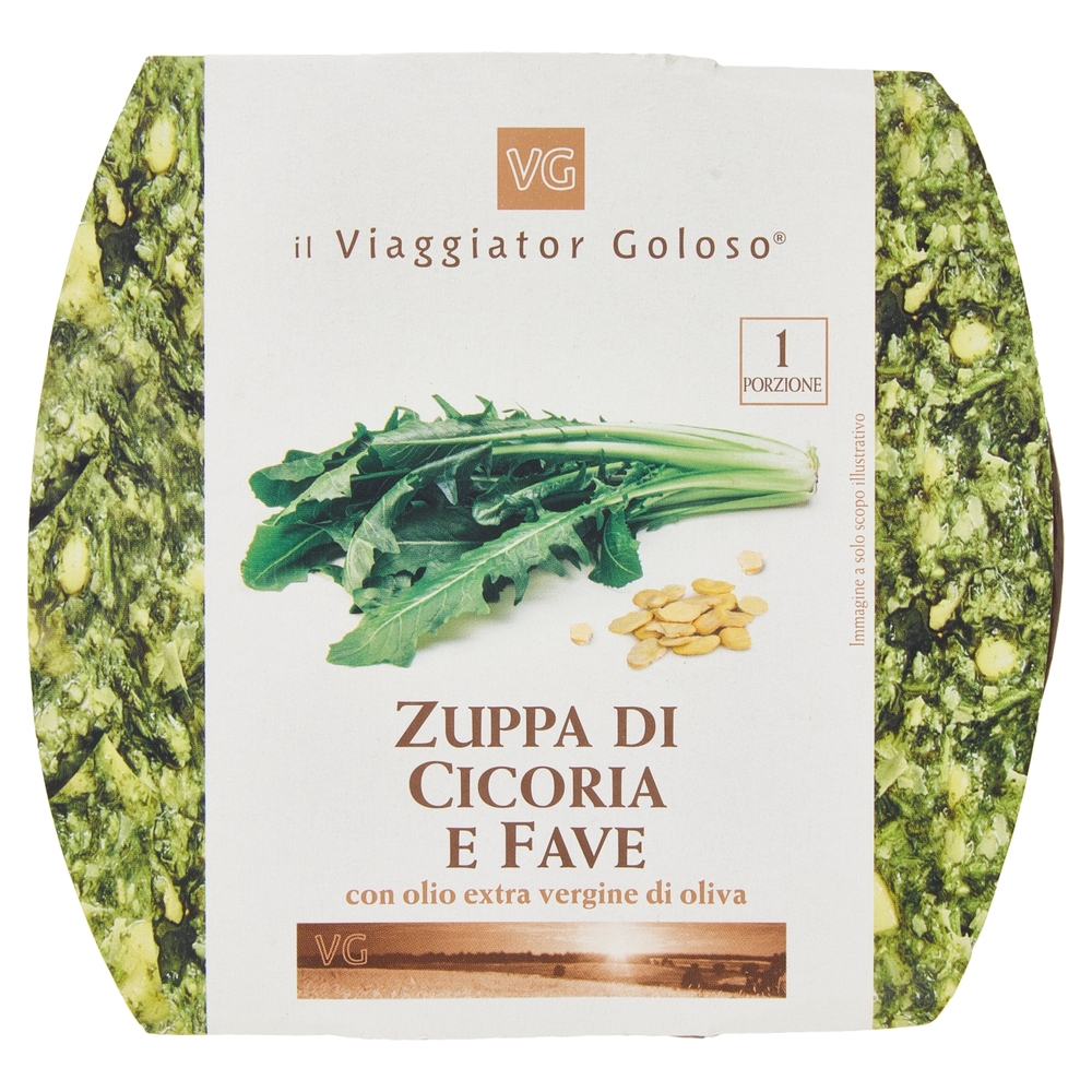 Zuppa di Cicorie e Fave Il Viaggiator Goloso