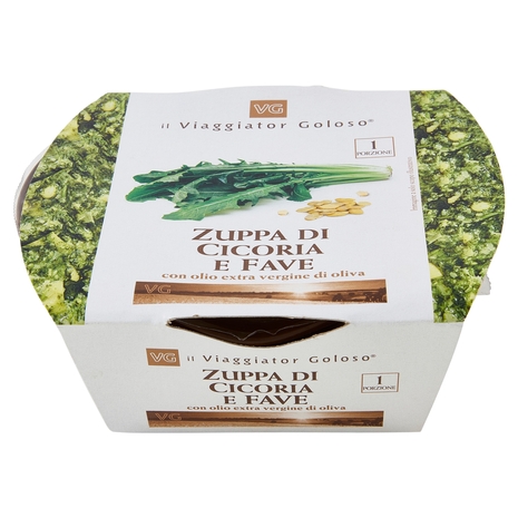 Zuppa di Cicorie e Fave Il Viaggiator Goloso