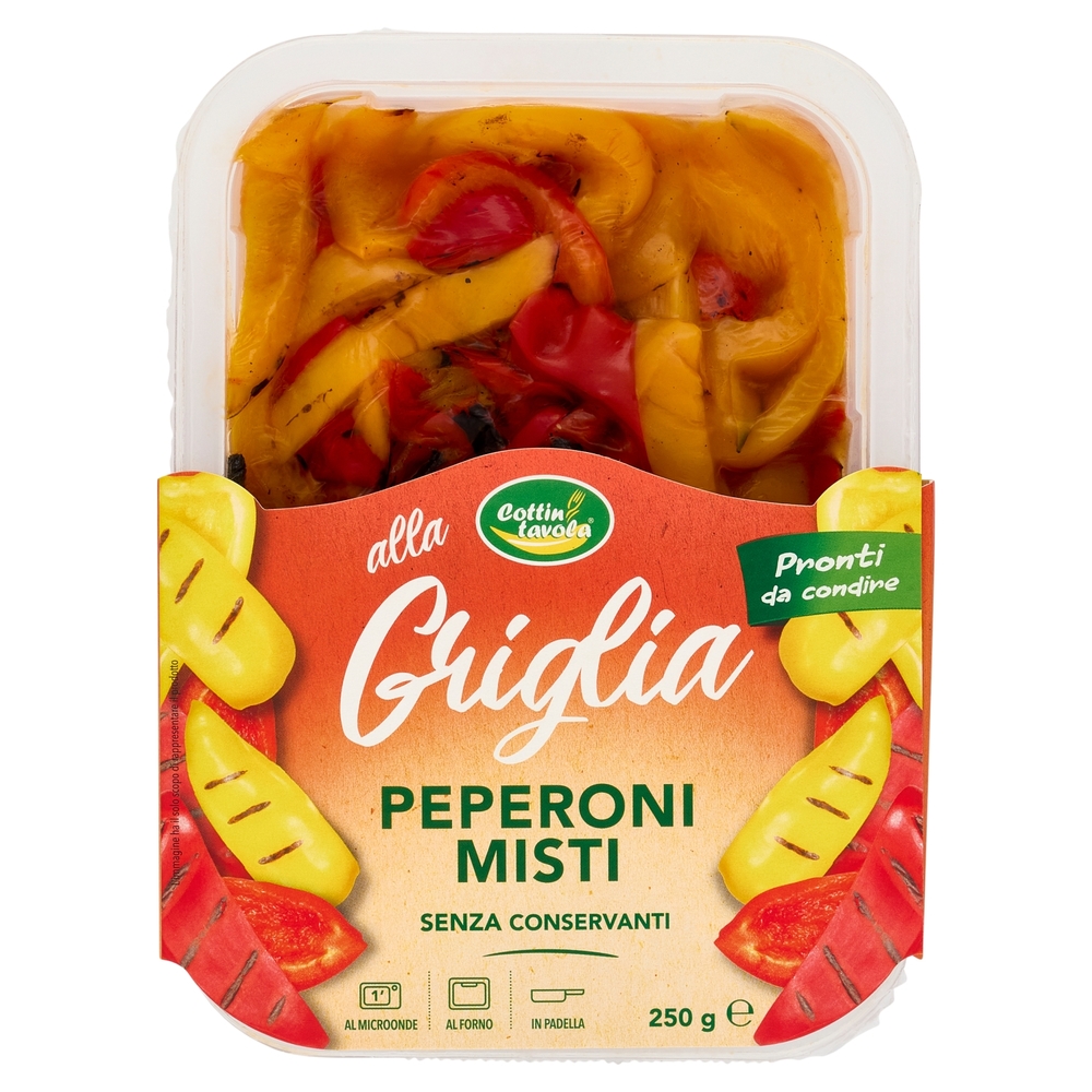 Cottin tavola alla Griglia Peperoni Misti 250 g