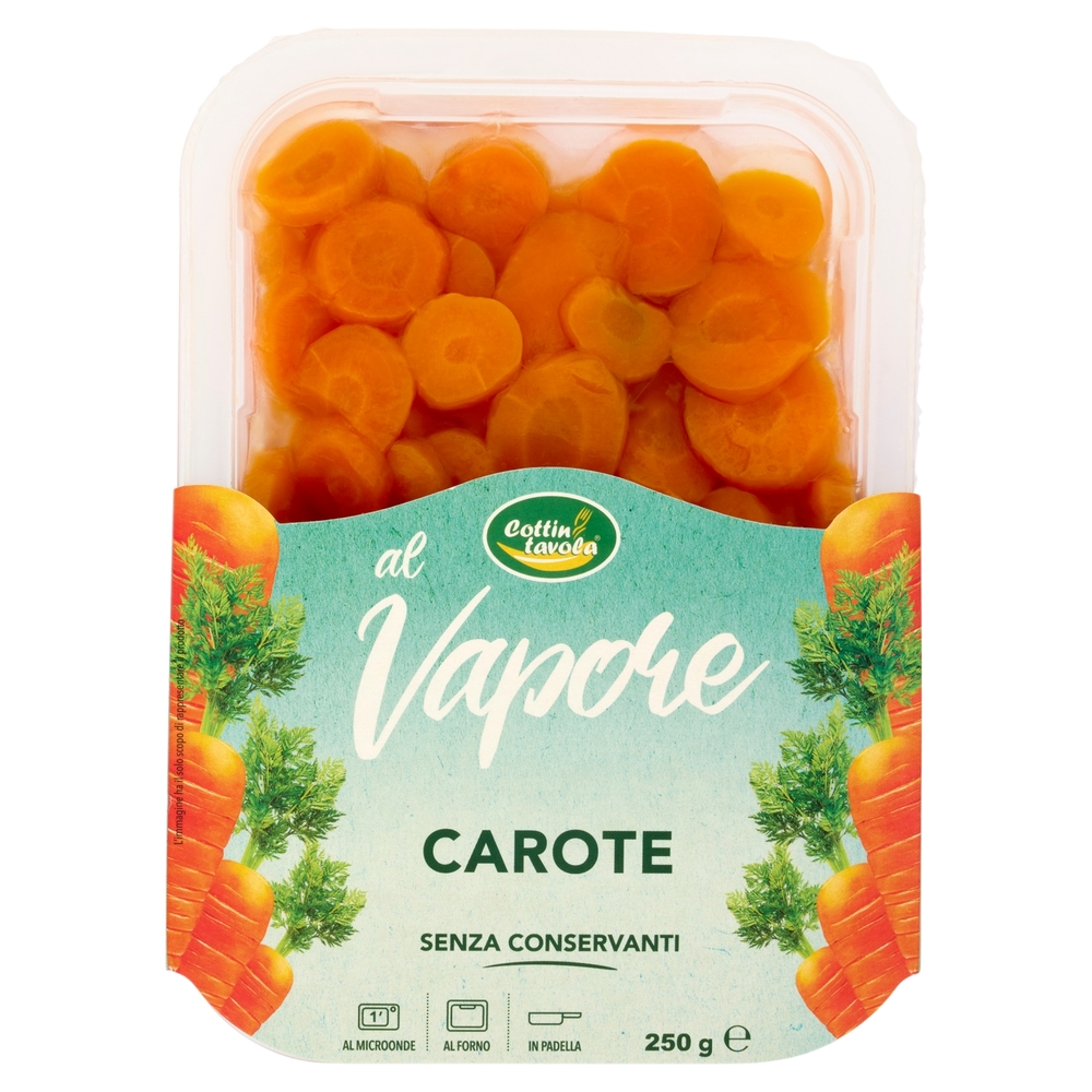 Cottin tavola al Vapore Carote 250 g