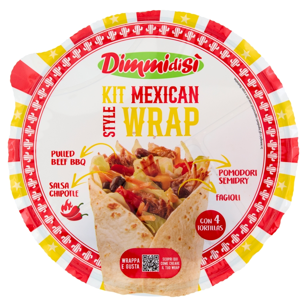 DimmidiSì Kit Wrap Mexican Style 250 g