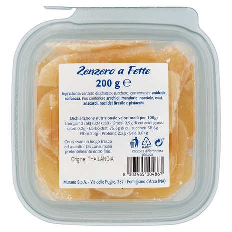 Fatina Zenzero a Fette 200 g