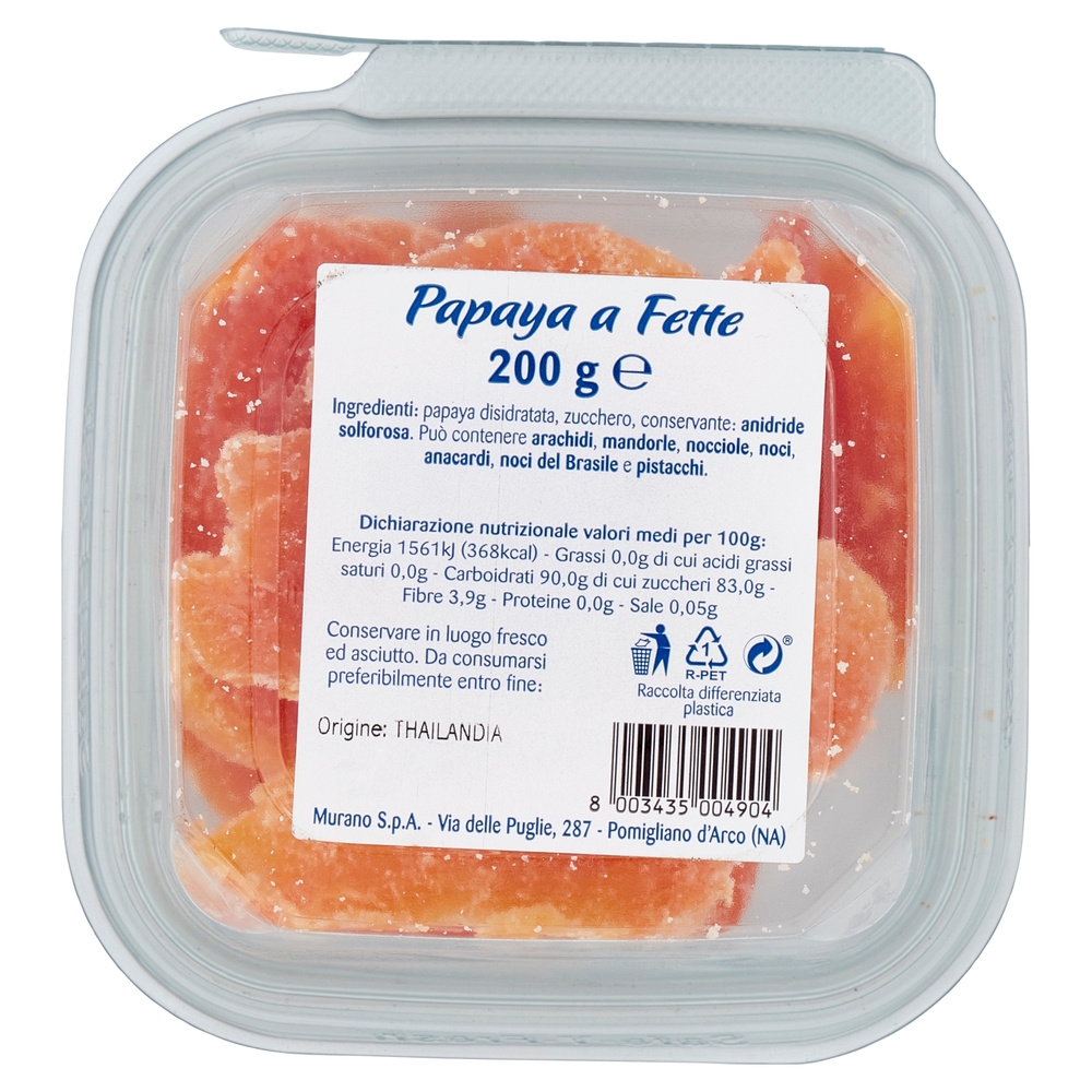 Fatina Papaya a Fette 200 g