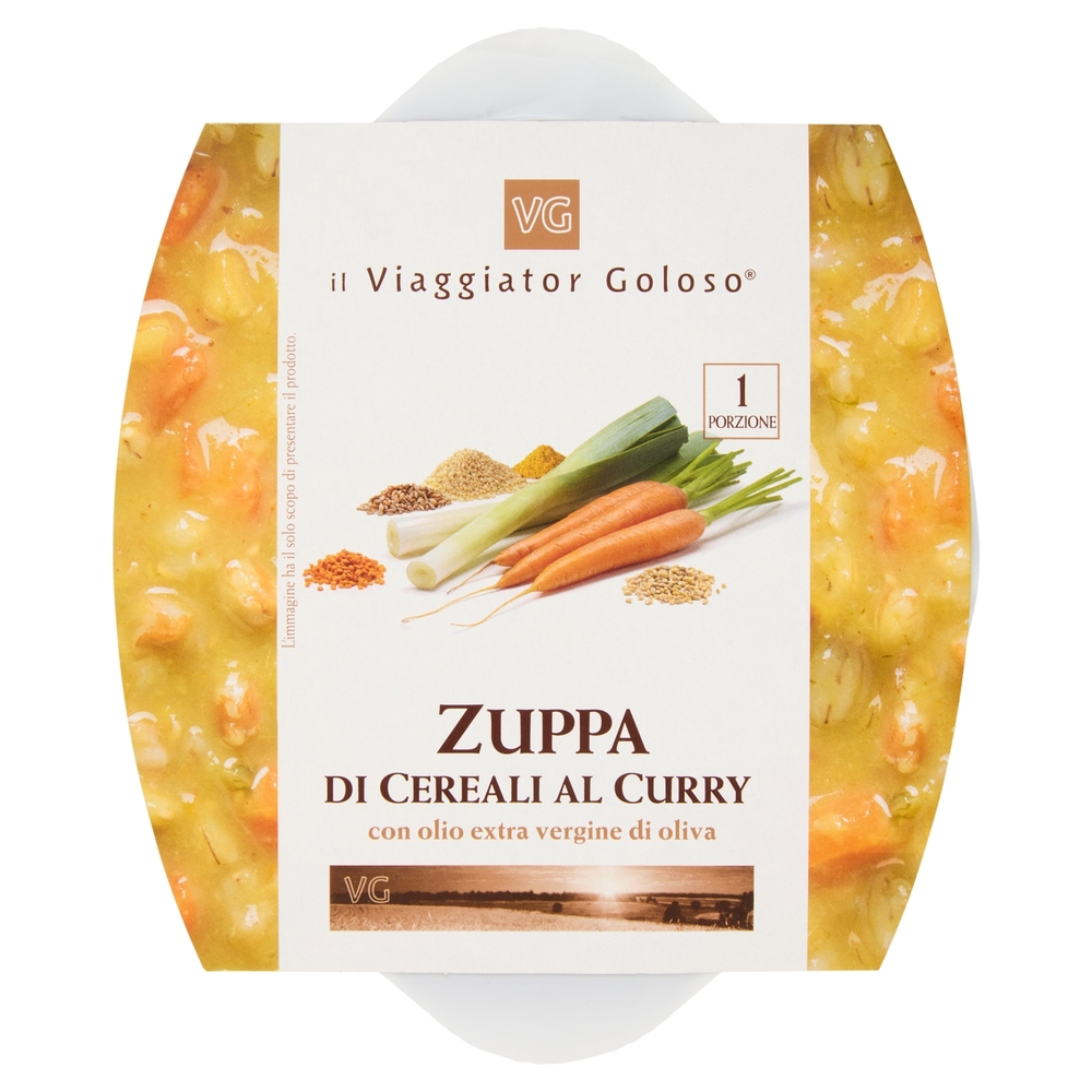 Zuppa di Cereali al Curry Il Viaggiator Goloso