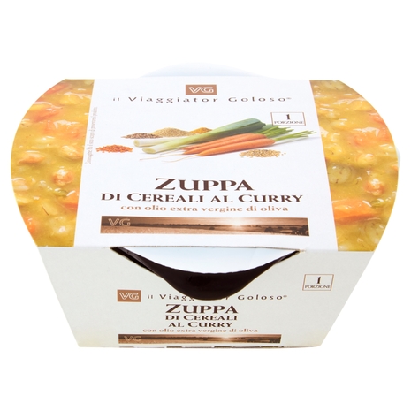 Zuppa di Cereali al Curry Il Viaggiator Goloso