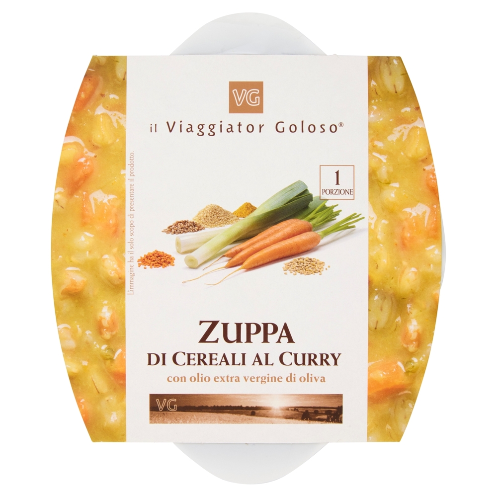 Zuppa di Cereali al Curry Il Viaggiator Goloso