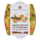 Minestrone di Verdure con Riso Integrale Il Viaggiator Goloso