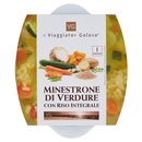Minestrone di Verdure con Riso Integrale Il Viaggiator Goloso