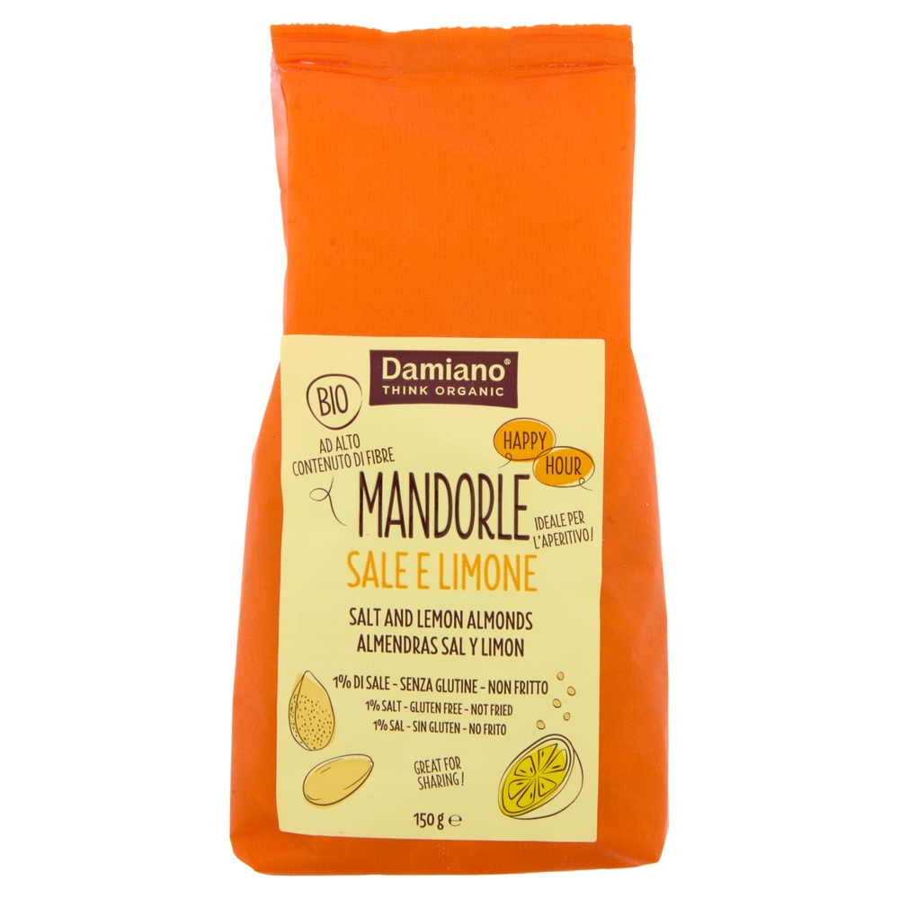 Damiano Mandorle Sale e Limone 150 g