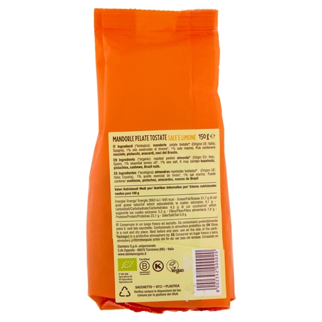 Damiano Mandorle Sale e Limone 150 g