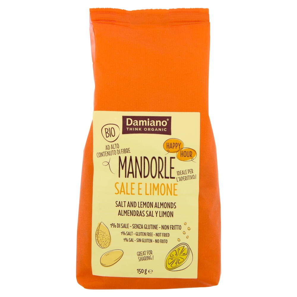 Damiano Mandorle Sale e Limone 150 g