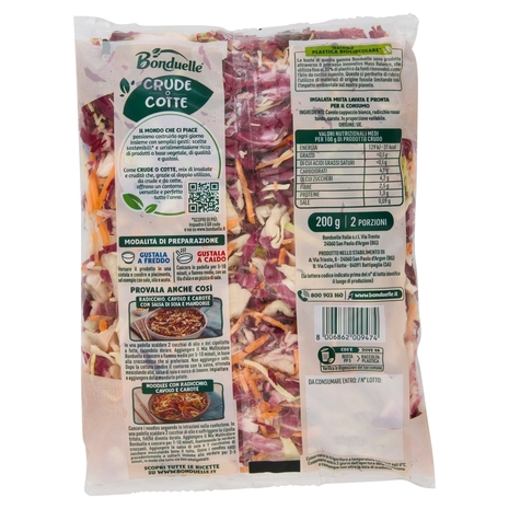 Bonduelle Crude o Cotte Mix Multicolore 200 g