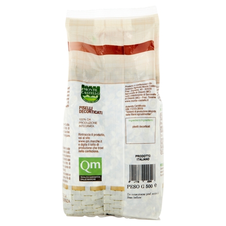 Monte Castello Piselli Decorticati 500 g