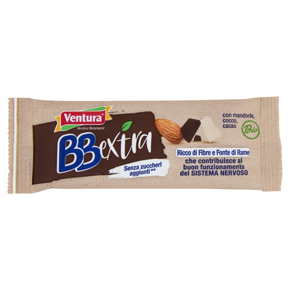 Ventura BBextra Bio con mandorle, cocco, cacao 30 g