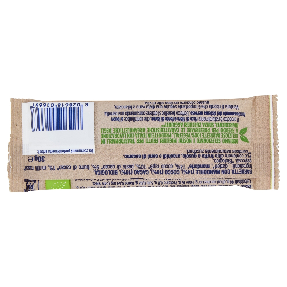 Ventura BBextra Bio con mandorle, cocco, cacao 30 g