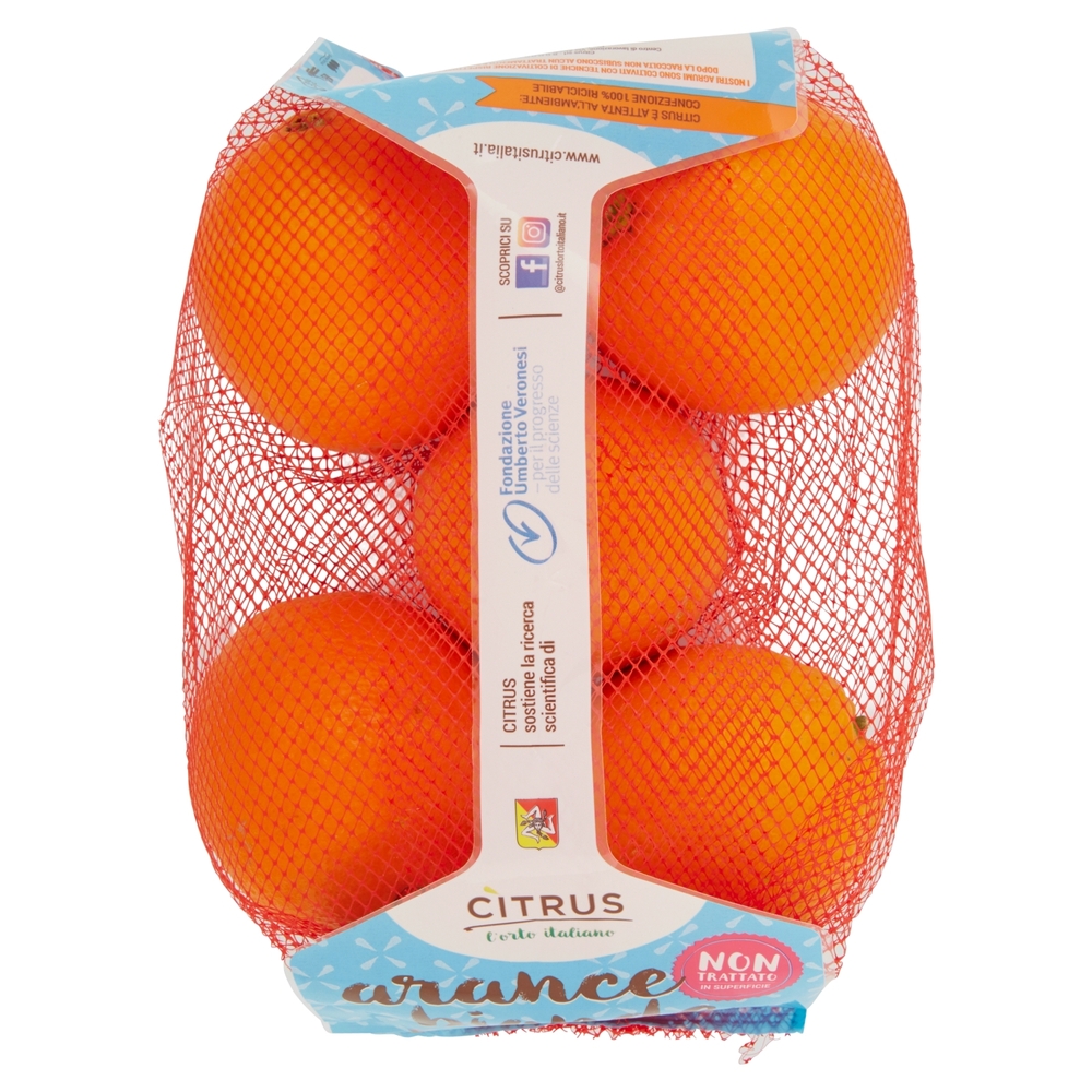 Citrus l'orto italiano arance bionde 1 Kg