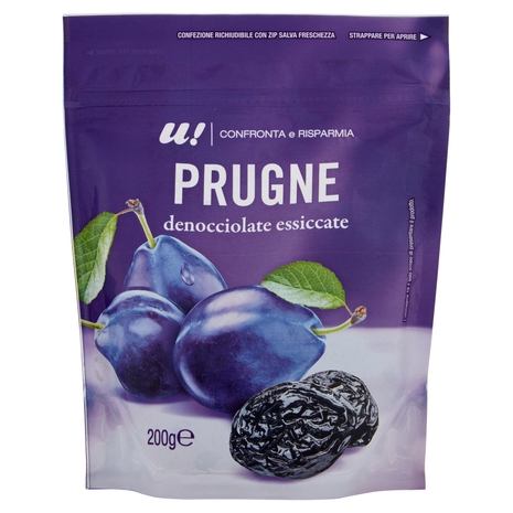 Prunge Denocciolate Essiccate, 200 g