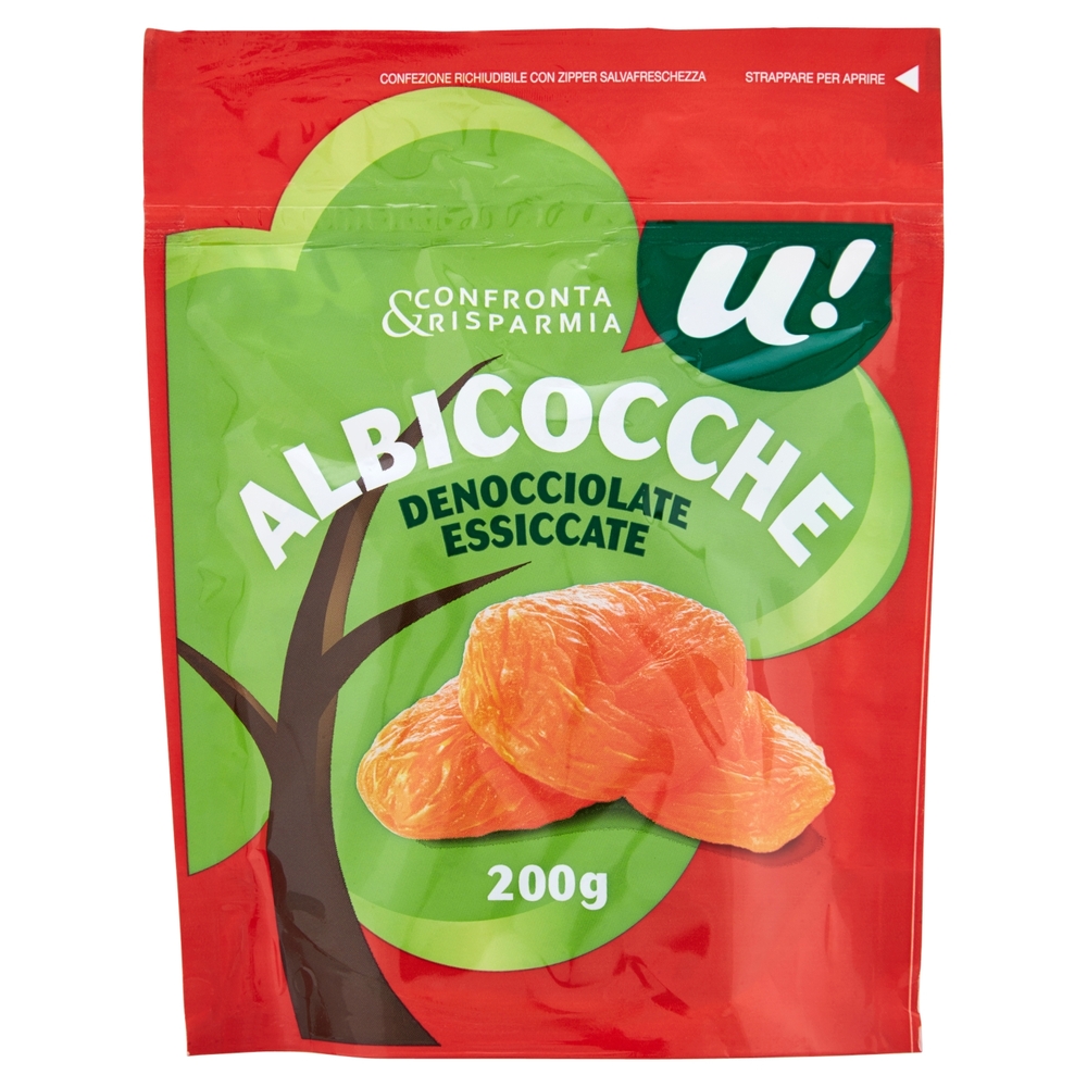 Albicocche Denocciolate Essiccate, 200 g
