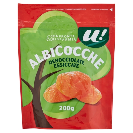 Albicocche Denocciolate Essiccate, 200 g