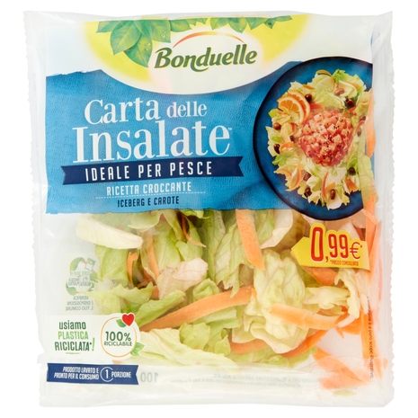 Bonduelle Carta delle Insalate Ricetta Croccante 100 g