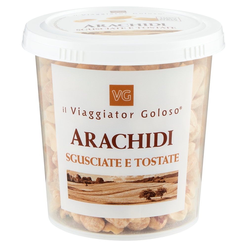 Arachidi Sgusciate e Tostate Non Salate, 200 g