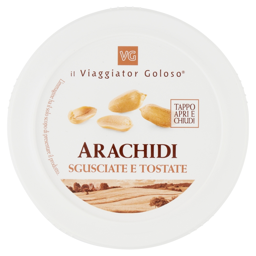 Arachidi Sgusciate e Tostate Non Salate, 200 g