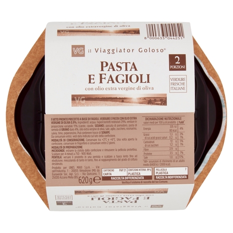 Pasta e Fagioli con Olio EVO, 620 g