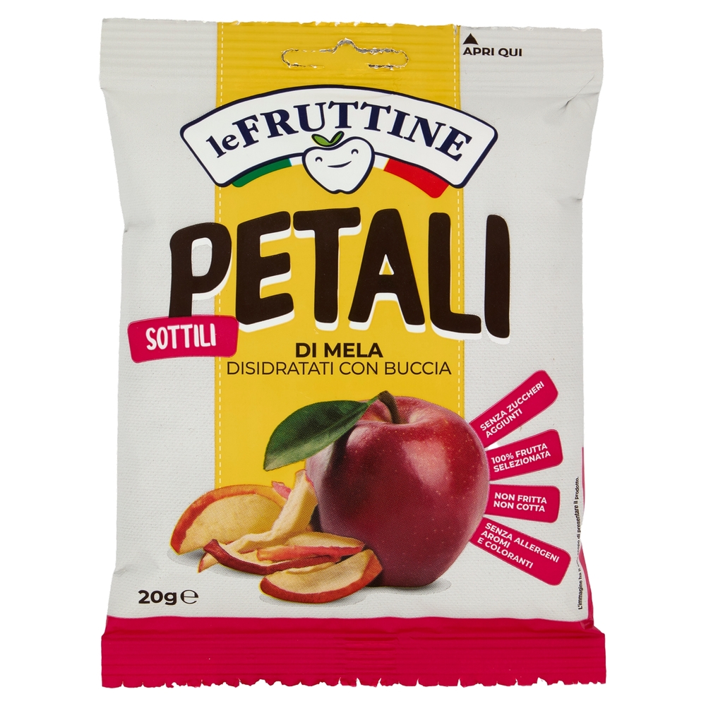 le Fruttine Petali Sottili di Mela 20 g