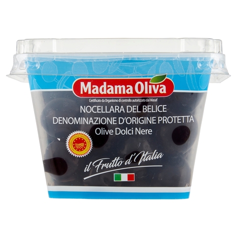 Madama Oliva Olive nere DOP Nocellara, 250 g