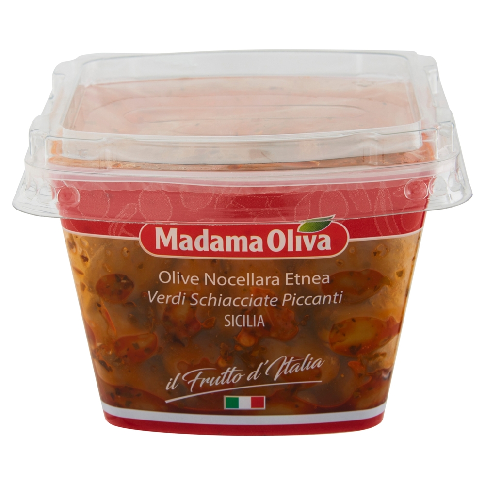 Madama Oliva Olive Verdi Piccole Nocellara, 250 g